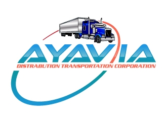Ayavia Distrabution Transportation Corporation  logo design by uttam
