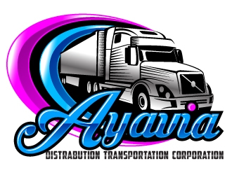 Ayavia Distrabution Transportation Corporation  logo design by Suvendu