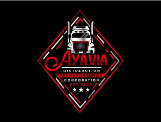 Ayavia Distrabution Transportation Corporation  logo design by Suvendu