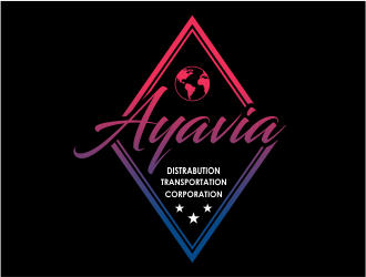 Ayavia Distrabution Transportation Corporation  logo design by Girly