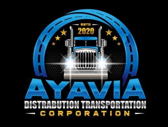 Ayavia Distrabution Transportation Corporation  logo design by DreamLogoDesign