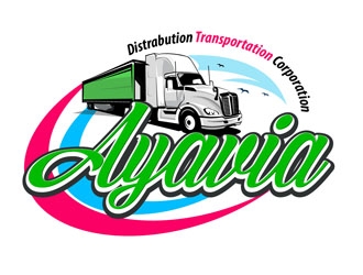 Ayavia Distrabution Transportation Corporation  logo design by DreamLogoDesign