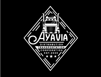 Ayavia Distrabution Transportation Corporation  logo design by Suvendu