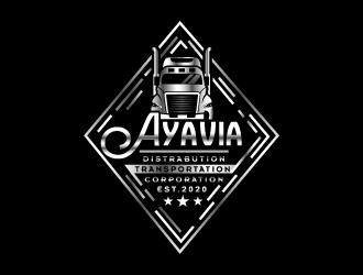 Ayavia Distrabution Transportation Corporation  logo design by Suvendu
