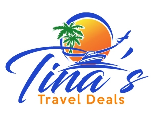 Tinas Travel Deals  logo design by AamirKhan
