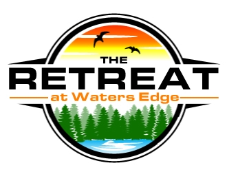 The Retreat at Waters Edge logo design by AamirKhan