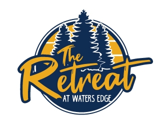 The Retreat at Waters Edge logo design by AamirKhan