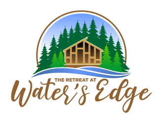 The Retreat at Waters Edge logo design by cintoko