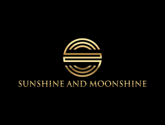 Sunshine Moonshine logo design by p0peye