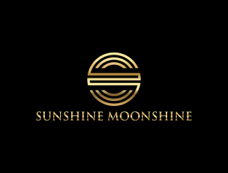 Sunshine Moonshine logo design by p0peye
