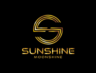 Sunshine Moonshine logo design by scolessi