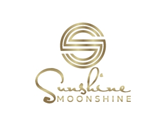 Sunshine Moonshine logo design by aryamaity