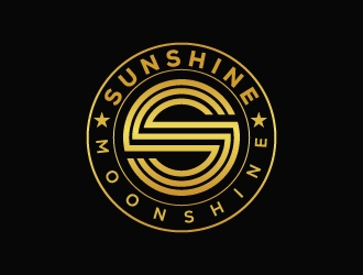 Sunshine Moonshine logo design by aryamaity