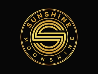 Sunshine Moonshine logo design by aryamaity