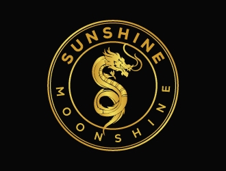 Sunshine Moonshine logo design by aryamaity