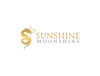 Sunshine Moonshine logo design by sodimejo