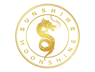 Sunshine Moonshine logo design by aryamaity