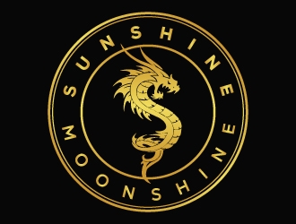 Sunshine Moonshine logo design by aryamaity