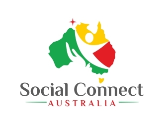 Social Connect Australia logo design by ruki