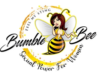 Our logo is a sexy Bumble Bee/Juventis MedSpa logo design by REDCROW