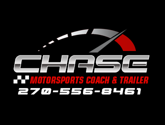 Chase Motorsports Coach & Trailer logo design by kunejo