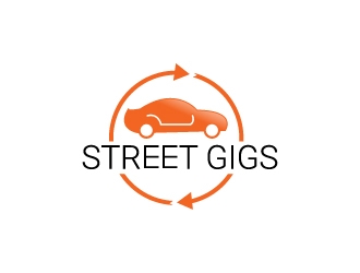 Street Gigs logo design by drifelm