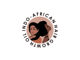 Indo-African Hair Growth Oil logo design by mukleyRx