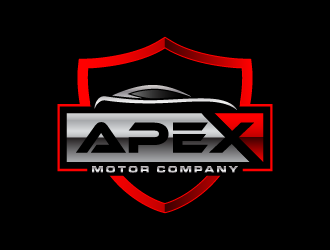 Apex Motor Company logo design by Andri