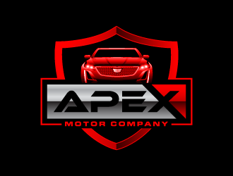 Apex Motor Company logo design by Andri