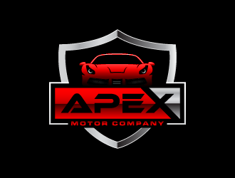 Apex Motor Company logo design by Andri