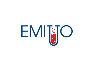 EMITTO logo design by denfransko