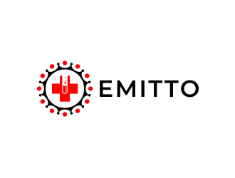 EMITTO logo design by mutafailan