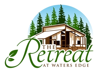 The Retreat at Waters Edge logo design by DreamLogoDesign