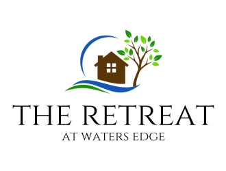 The Retreat at Waters Edge logo design by jetzu