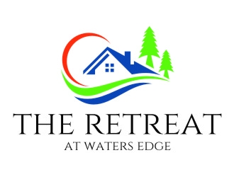 The Retreat at Waters Edge logo design by jetzu