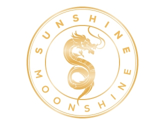 Sunshine Moonshine logo design by aryamaity