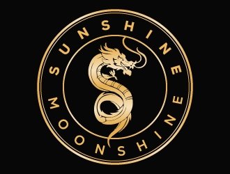Sunshine Moonshine logo design by aryamaity