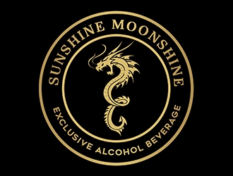 Sunshine Moonshine logo design by PrimalGraphics