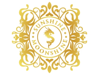Sunshine Moonshine logo design by aryamaity