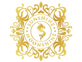 Sunshine Moonshine logo design by aryamaity