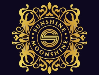 Sunshine Moonshine logo design by aryamaity
