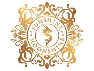 Sunshine Moonshine logo design by aryamaity
