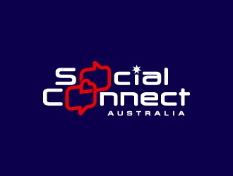 Social Connect Australia logo design by josephope