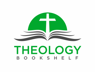 Theology Bookshelf logo design by scolessi