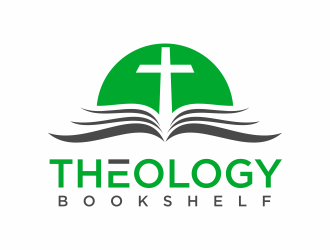 Theology Bookshelf logo design by scolessi