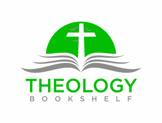 Theology Bookshelf logo design by scolessi
