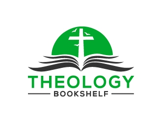 Theology Bookshelf logo design by pambudi