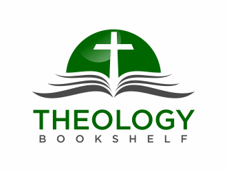 Theology Bookshelf logo design by scolessi