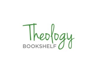 Theology Bookshelf logo design by bricton