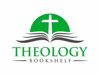 Theology Bookshelf logo design by scolessi